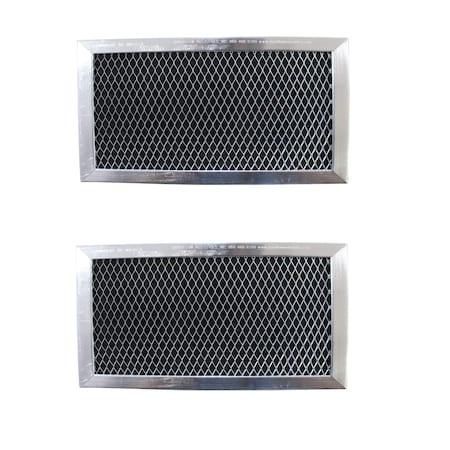 Duraflow Filtration Filters for GE: WB06X10823, WB02X11124, JX81J Samsung: DE63-00367E CF3250 2-Pack
